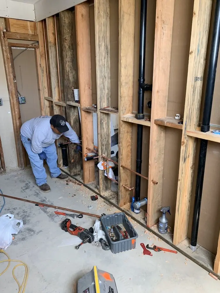 Commercial rough-in plumbing for Water Heater Replacement in Loma Alta